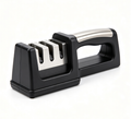 3-Stage Manual Knife Sharpener, Quick Restore Blunt Kitchen Knives Sharpening Tool, Safe Non-Slip Base for Chef Steak Paring Knives